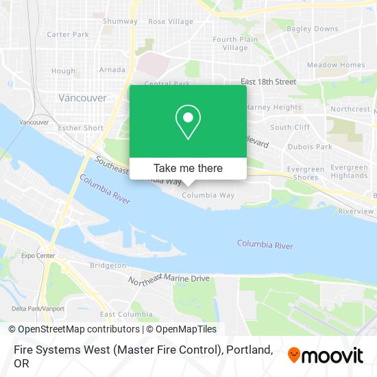 Fire Systems West (Master Fire Control) map