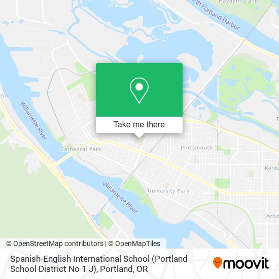 Spanish-English International School (Portland School District No 1 J) map