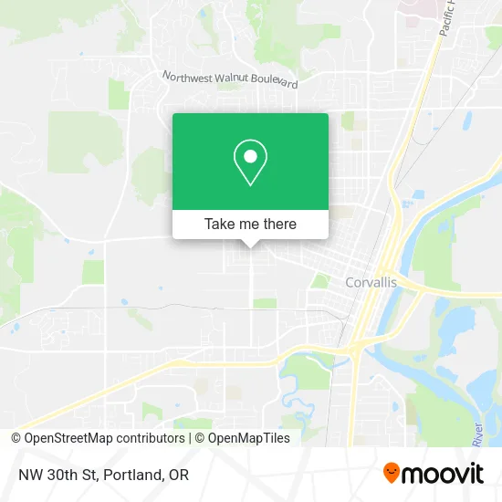 Mapa de NW 30th St