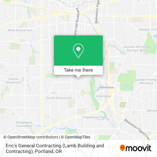 Mapa de Eric's General Contracting (Lamb Building and Contracting)