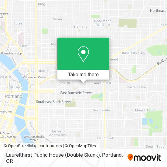 Mapa de Laurelthirst Public House (Double Skunk)