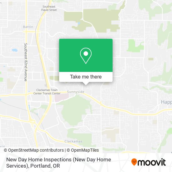 New Day Home Inspections map
