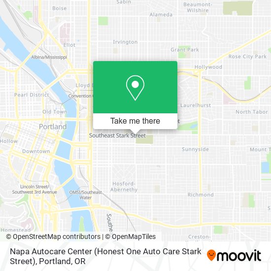 Mapa de Napa Autocare Center (Honest One Auto Care Stark Street)