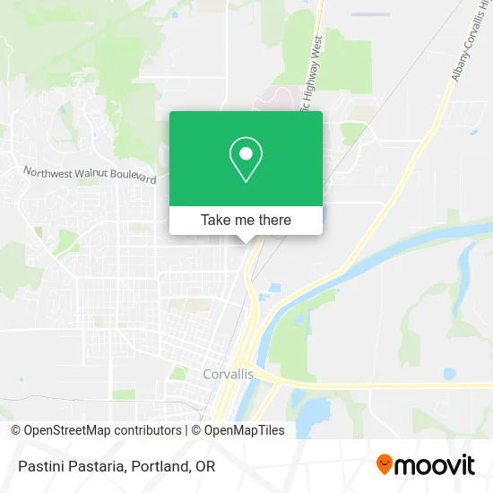 Pastini Pastaria map