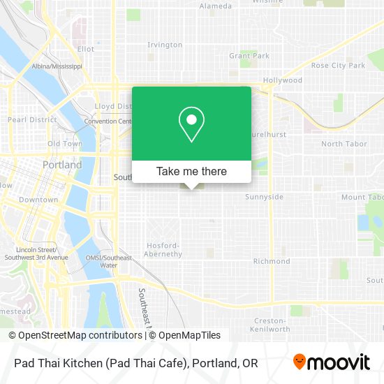 Mapa de Pad Thai Kitchen (Pad Thai Cafe)