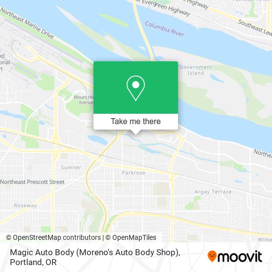 Magic Auto Body (Moreno's Auto Body Shop) map