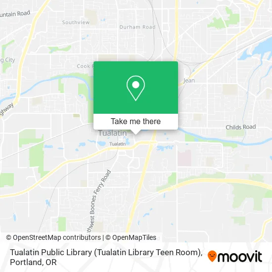Tualatin Public Library (Tualatin Library Teen Room) map
