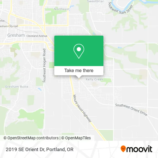 2019 SE Orient Dr map