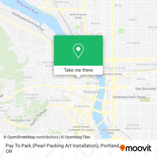 Pay To Park (Pearl Packing Art Installation) map