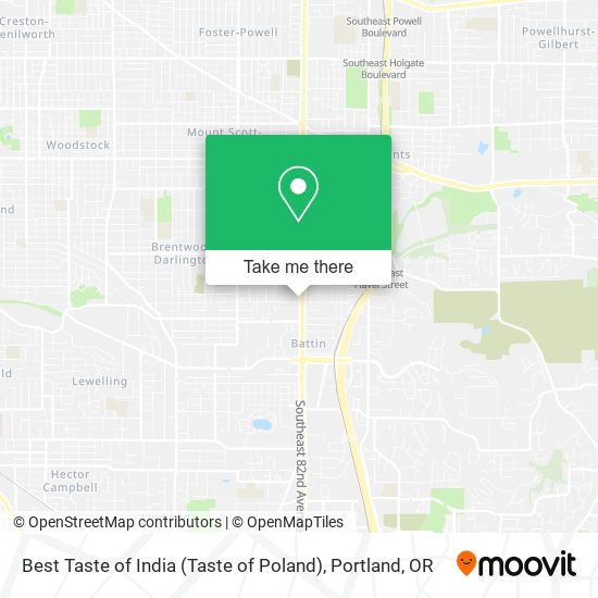 Best Taste of India (Taste of Poland) map