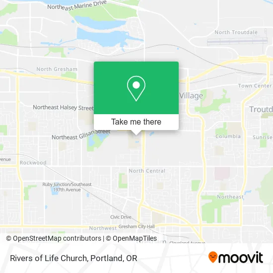 Rivers of Life Church map