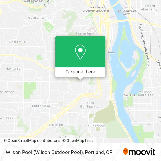 Mapa de Wilson Pool (Wilson Outdoor Pool)