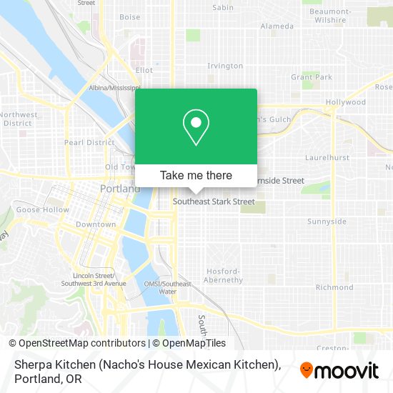 Sherpa Kitchen (Nacho's House Mexican Kitchen) map