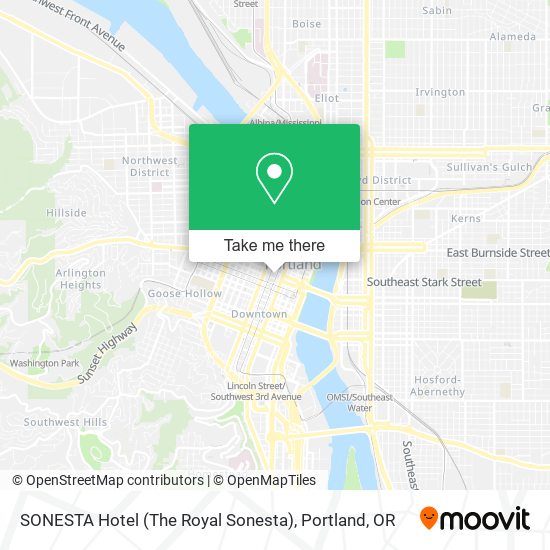 Mapa de SONESTA Hotel (The Royal Sonesta)