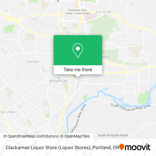 Clackamas Liquor Store (Liquor Stores) map