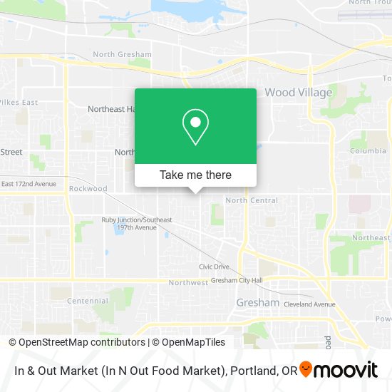 Mapa de In & Out Market (In N Out Food Market)