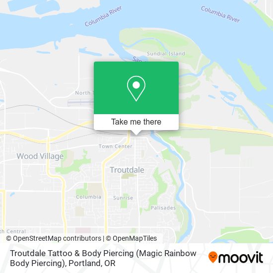 Troutdale Tattoo & Body Piercing (Magic Rainbow Body Piercing) map