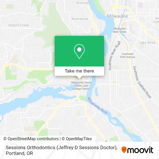 Sessions Orthodontics (Jeffrey D Sessions Doctor) map