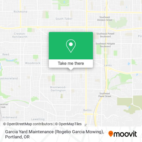 Garcia Yard Maintenance (Rogelio Garcia Mowing) map
