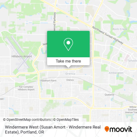 Mapa de Windermere West (Susan Amort - Windermere Real Estate)