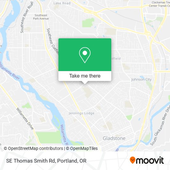 Mapa de SE Thomas Smith Rd