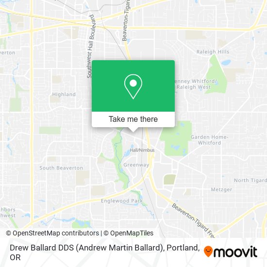 Drew Ballard DDS (Andrew Martin Ballard) map