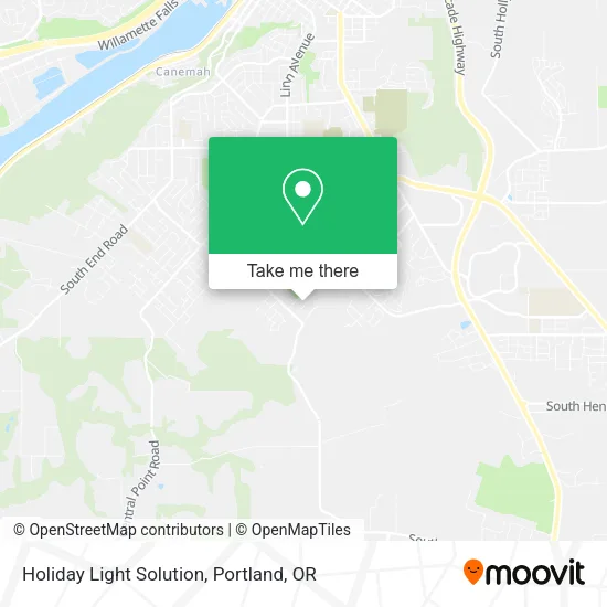 Holiday Light Solution map