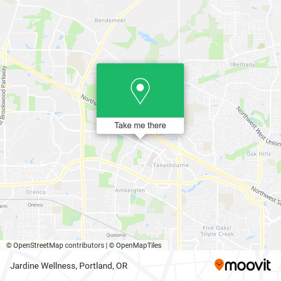 Jardine Wellness map