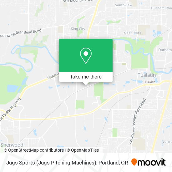 Mapa de Jugs Sports (Jugs Pitching Machines)