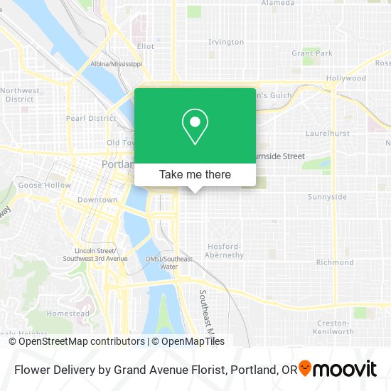 Mapa de Flower Delivery by Grand Avenue Florist