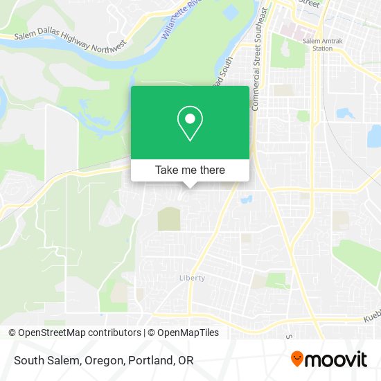 Mapa de South Salem, Oregon