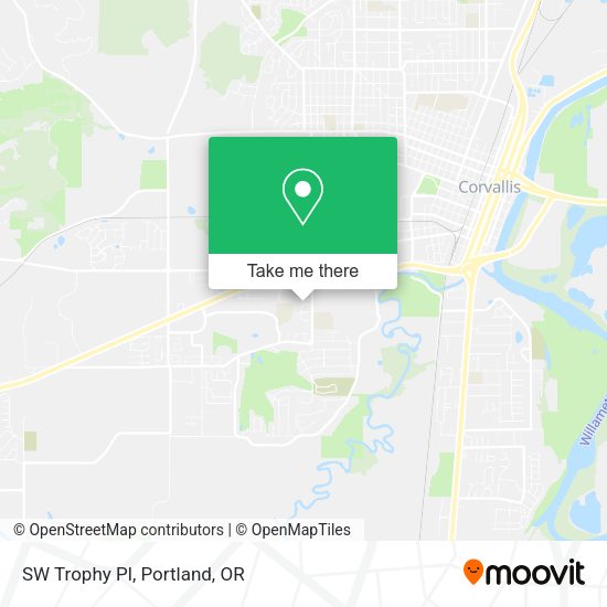SW Trophy Pl map