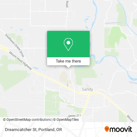 Dreamcatcher St map