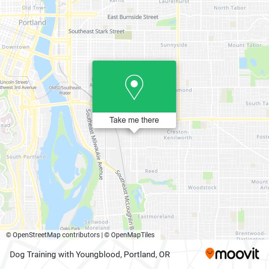 Mapa de Dog Training with Youngblood