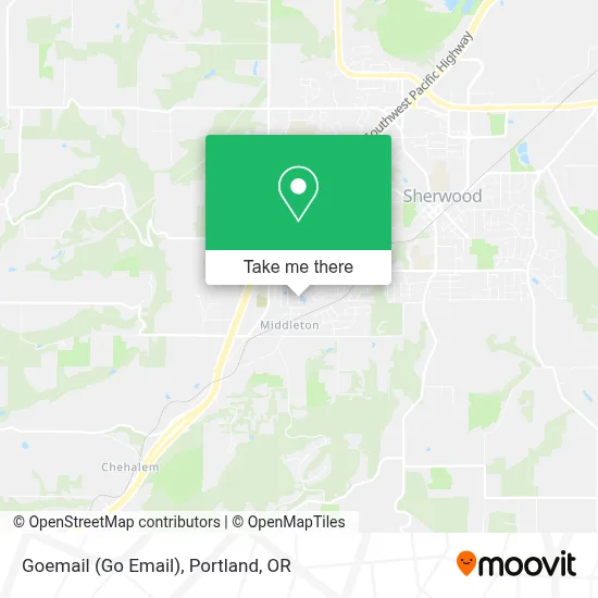 Goemail (Go Email) map