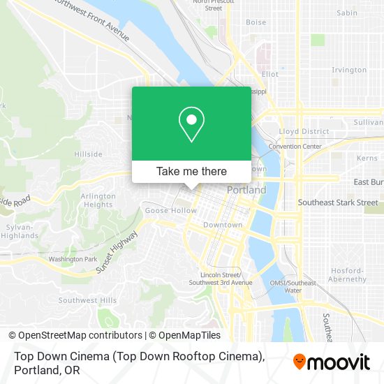 Top Down Cinema map