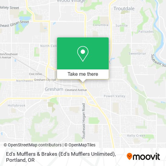 Ed's Mufflers & Brakes map