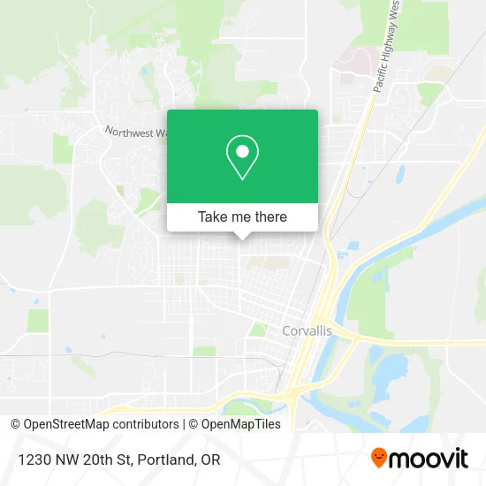 Mapa de 1230 NW 20th St