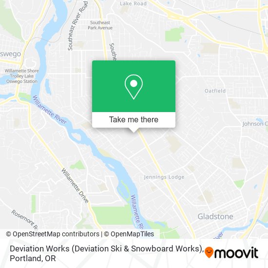 Deviation Works (Deviation Ski & Snowboard Works) map