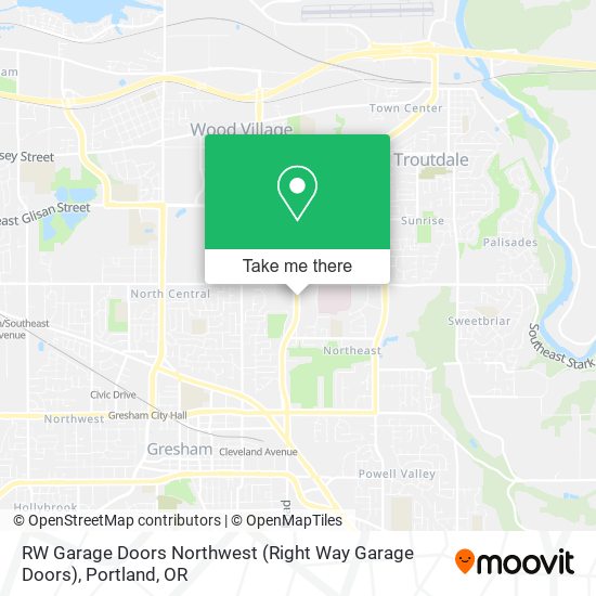 RW Garage Doors Northwest (Right Way Garage Doors) map