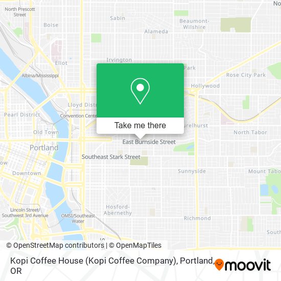 Mapa de Kopi Coffee House (Kopi Coffee Company)