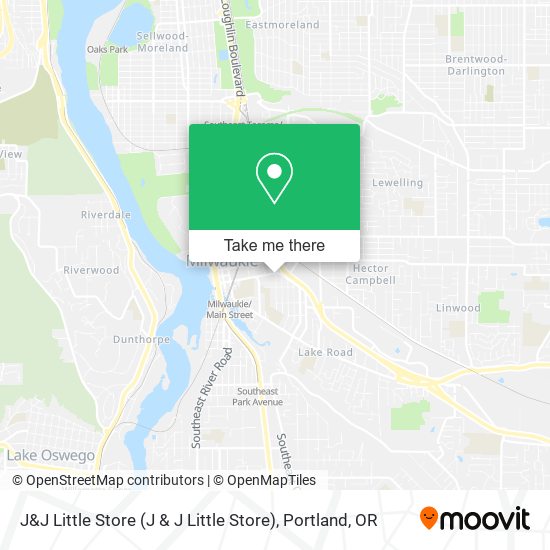 Mapa de J&J Little Store