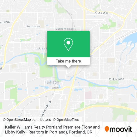 Keller Williams Realty Portland Premiere (Tony and Libby Kelly - Realtors in Portland) map