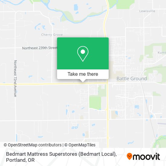 Mapa de Bedmart Mattress Superstores (Bedmart Local)