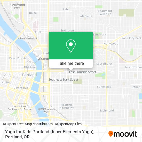 Mapa de Yoga for Kids Portland (Inner Elements Yoga)