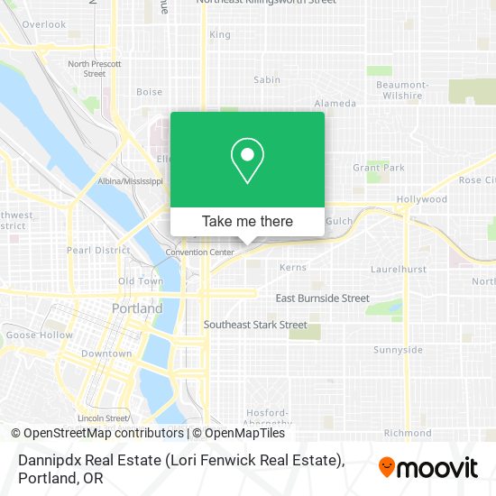 Mapa de Dannipdx Real Estate (Lori Fenwick Real Estate)