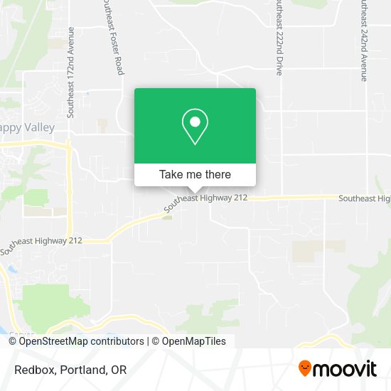 Redbox map