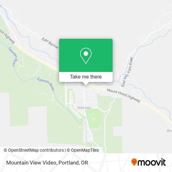 Mapa de Mountain View Video