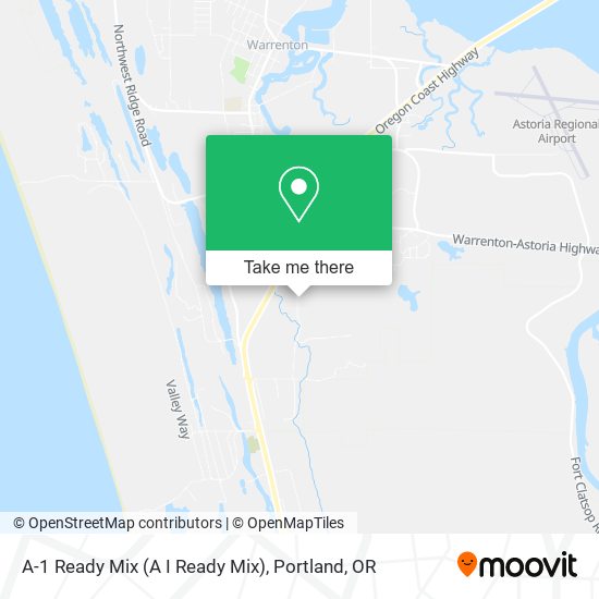 Mapa de A-1 Ready Mix