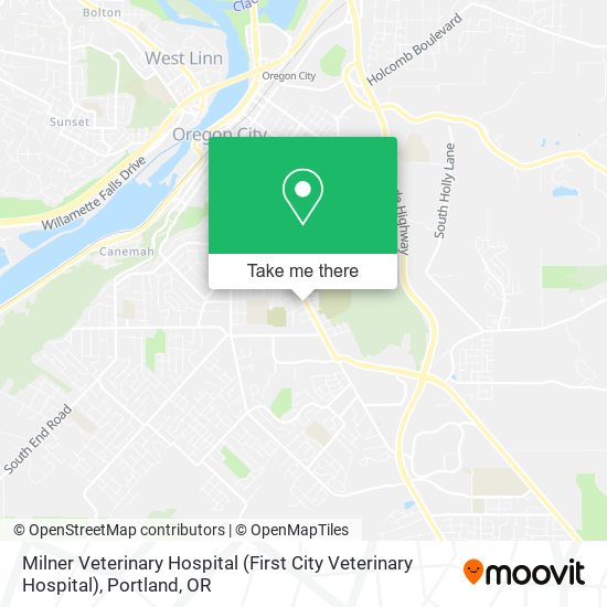 Milner Veterinary Hospital (First City Veterinary Hospital) map